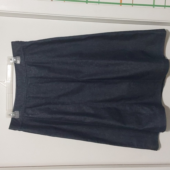 Susan Bristol   midi jean skirt size 13 - Picture 1 of 5